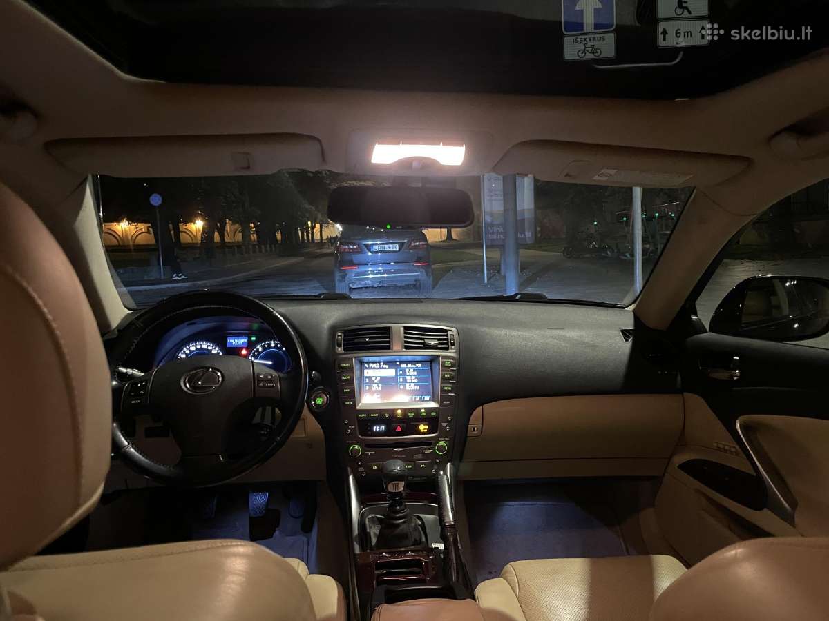 Lexus Is220d, 2009 m. 2.2 D Mechaninė - nuotraukos Nr. 8