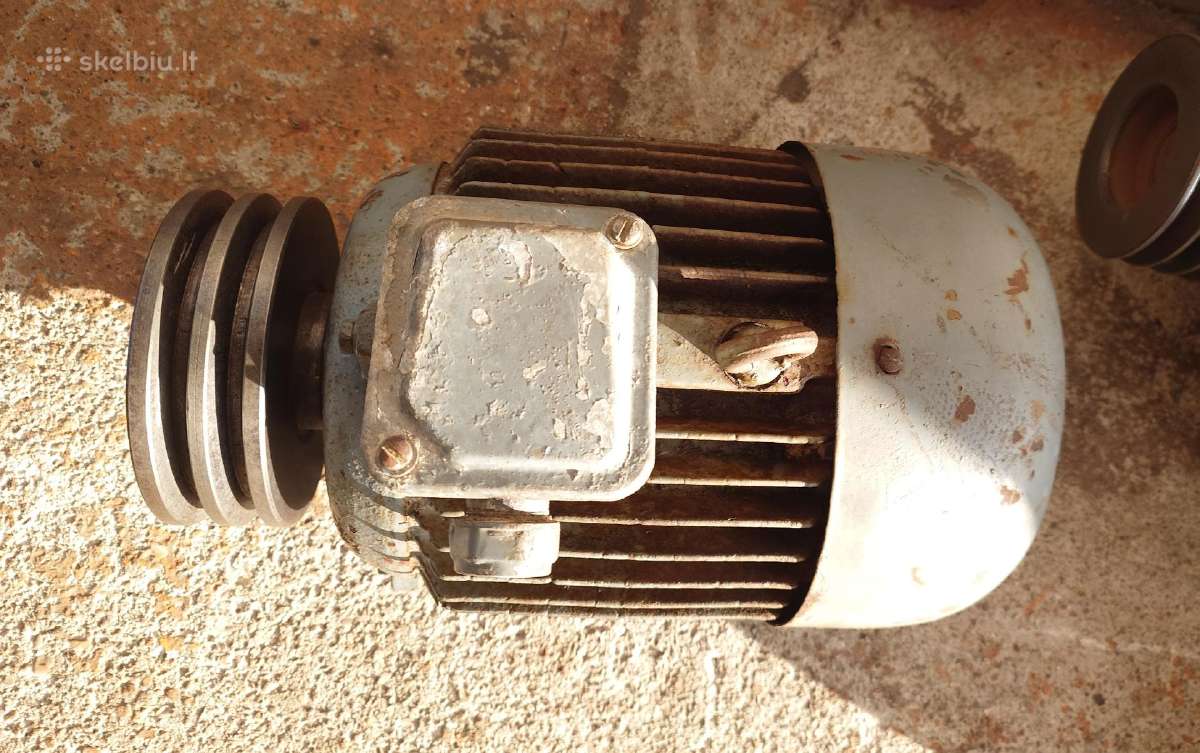 Trifazis elektros variklis 4 kw 2880 aps - nuotraukos Nr. 2
