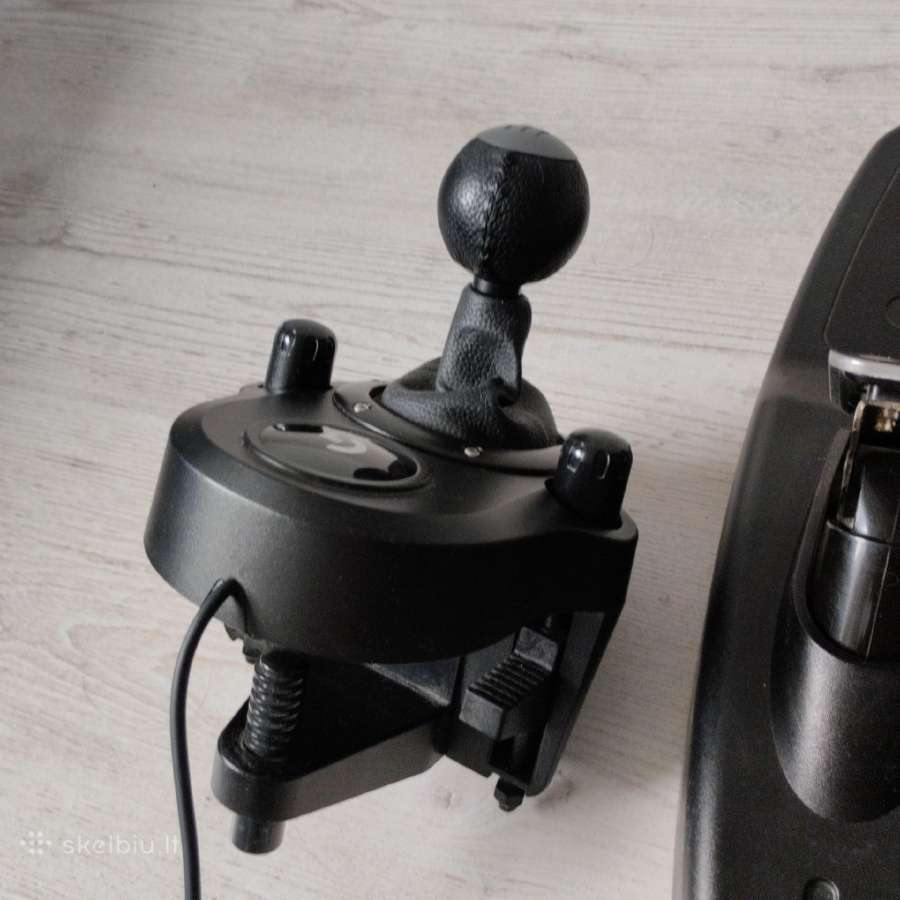 Logitech G29 + pavarų svirtis + pedalai - nuotraukos Nr. 4