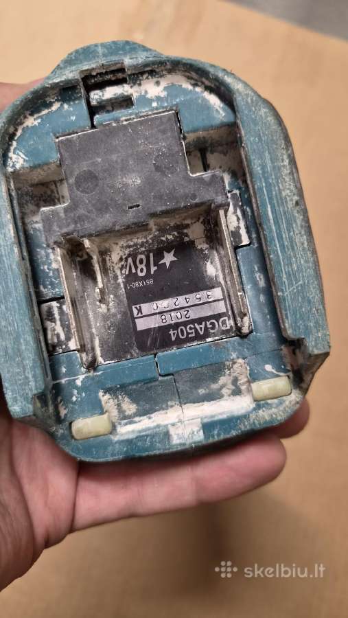 Makita bulgarkė Dga504 - nuotraukos Nr. 3