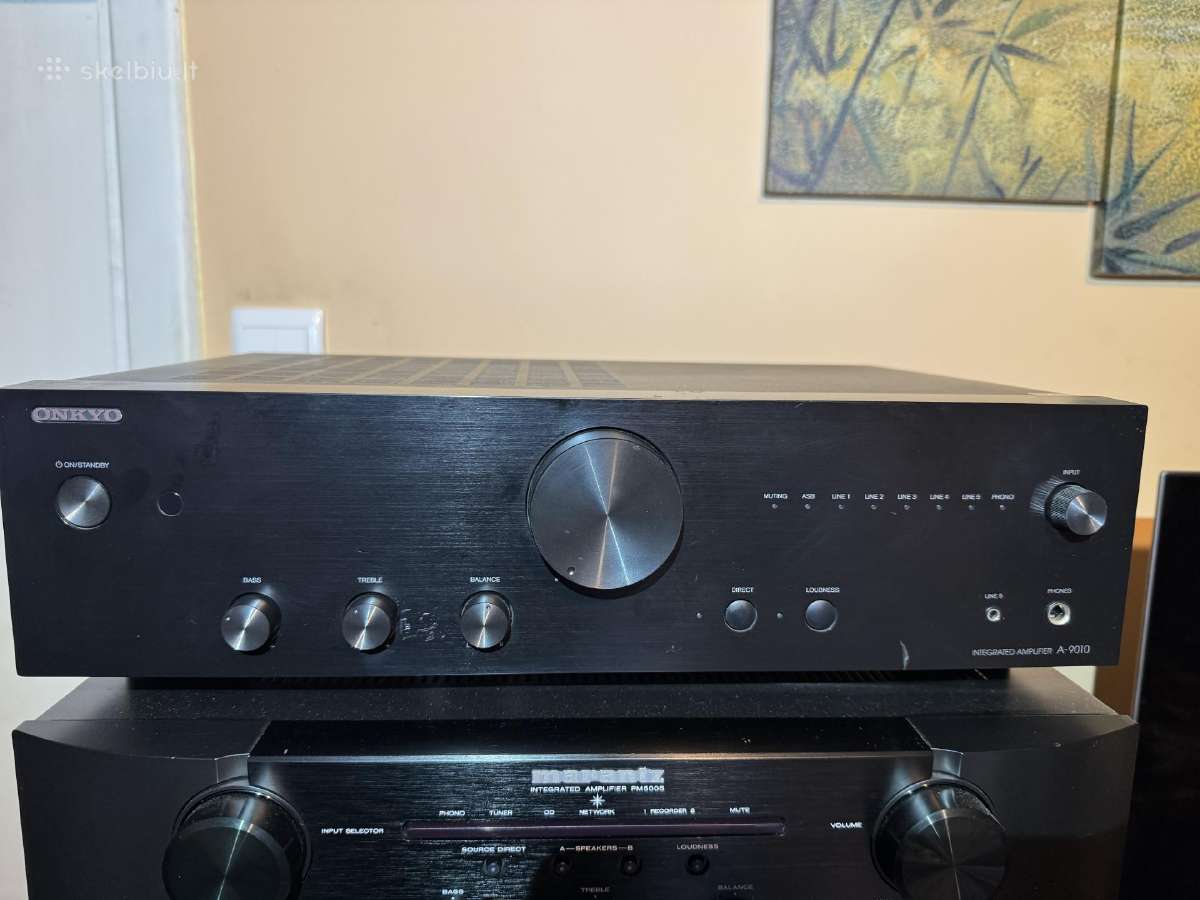 Onkyo A-9010 garso stiprintuvas - nuotraukos Nr. 2