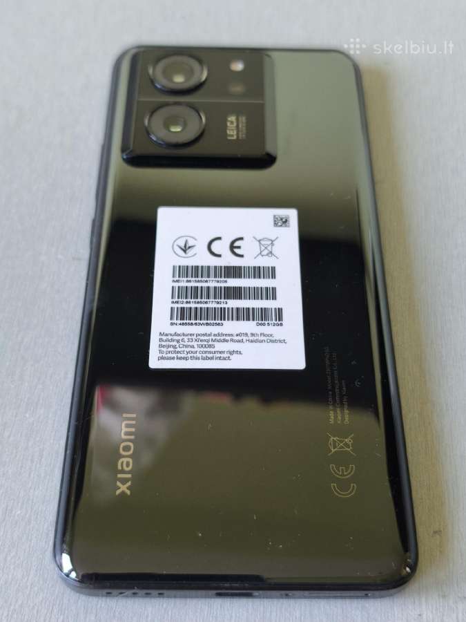 Xiaomi 13t Pro Balck 12gb 512gb - nuotraukos Nr. 8