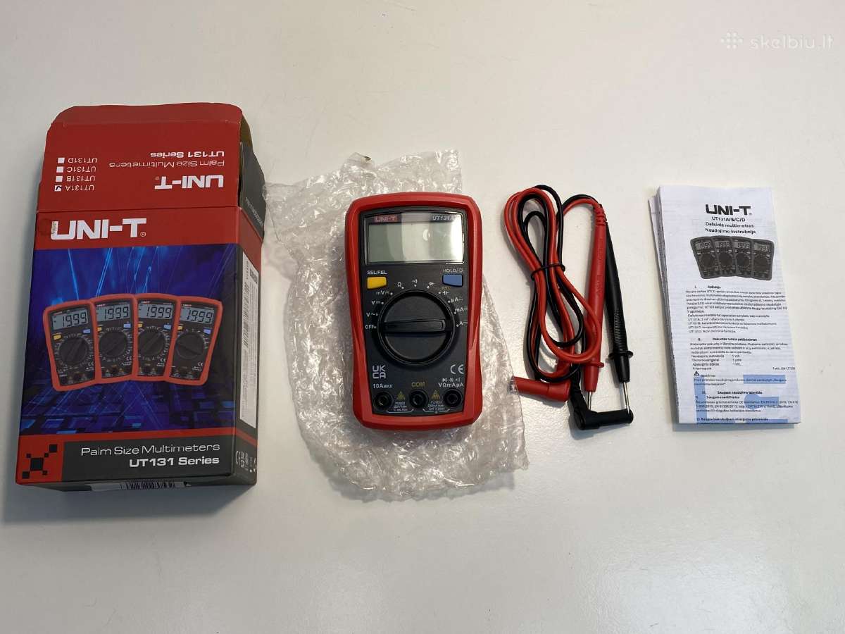 Skaitmeninis multimetras Uni-t Ut131a Automatinis - nuotraukos Nr. 2
