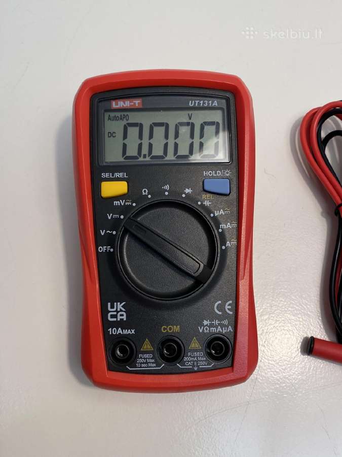 Skaitmeninis multimetras Uni-t Ut131a Automatinis - nuotraukos Nr. 3