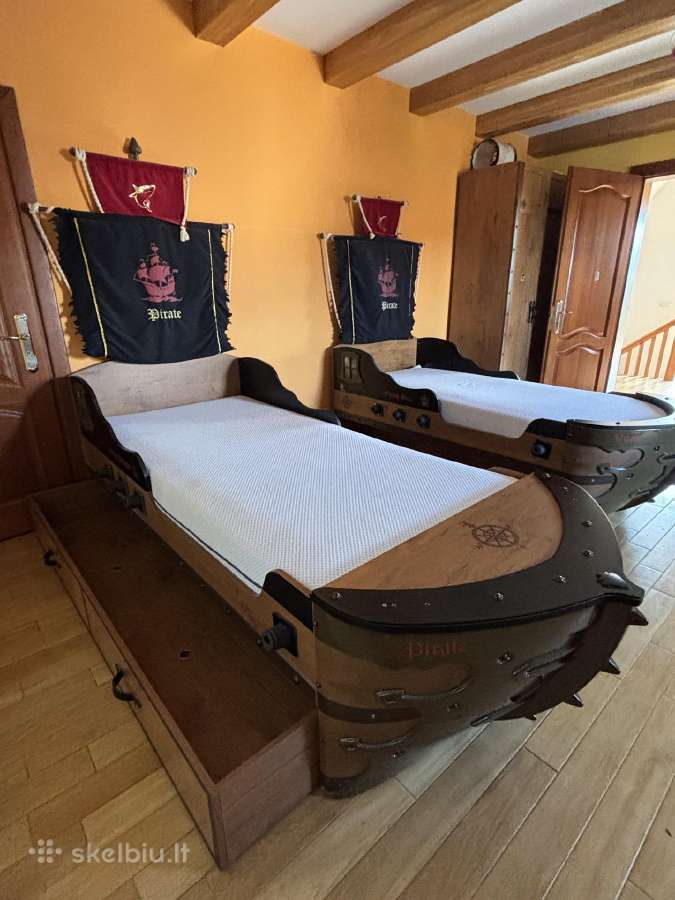 Piratų lovos vaikams - nuotraukos Nr. 3