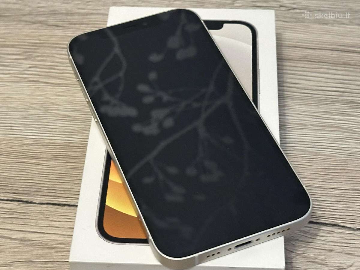Parduodu iPhone 12 White 64gb - nuotraukos Nr. 2