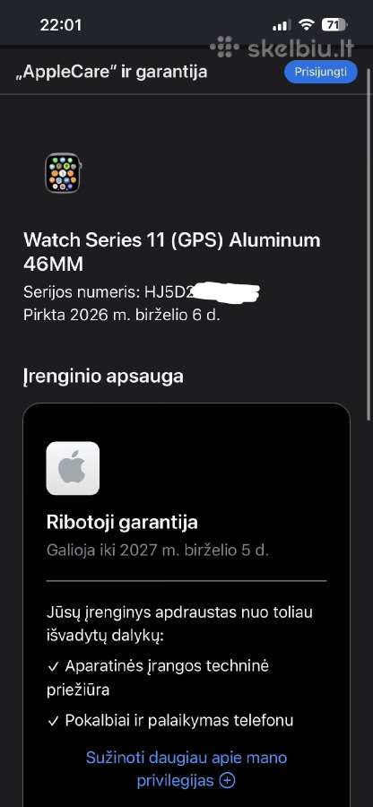 Apple watch 11 series 46 mm - nuotraukos Nr. 7