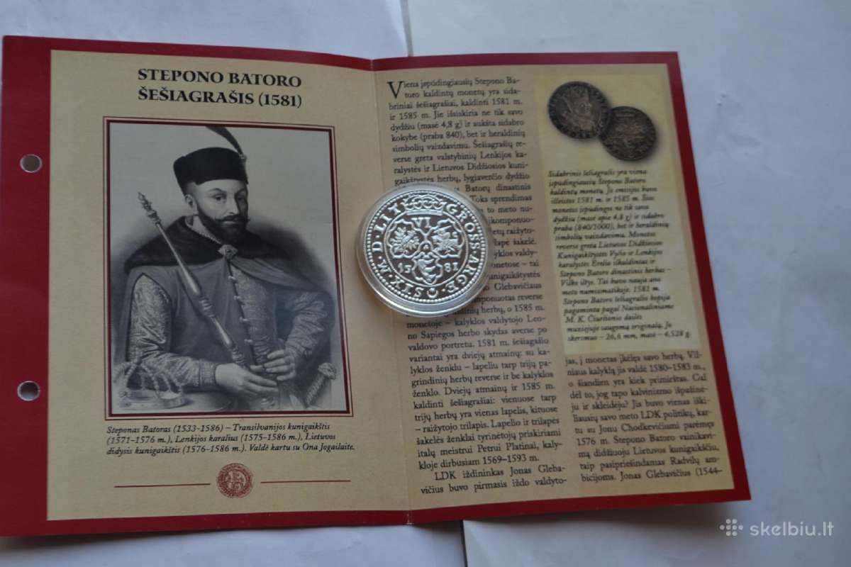 Stepono Batoro sesiagrasis 1581 - nuotraukos Nr. 2