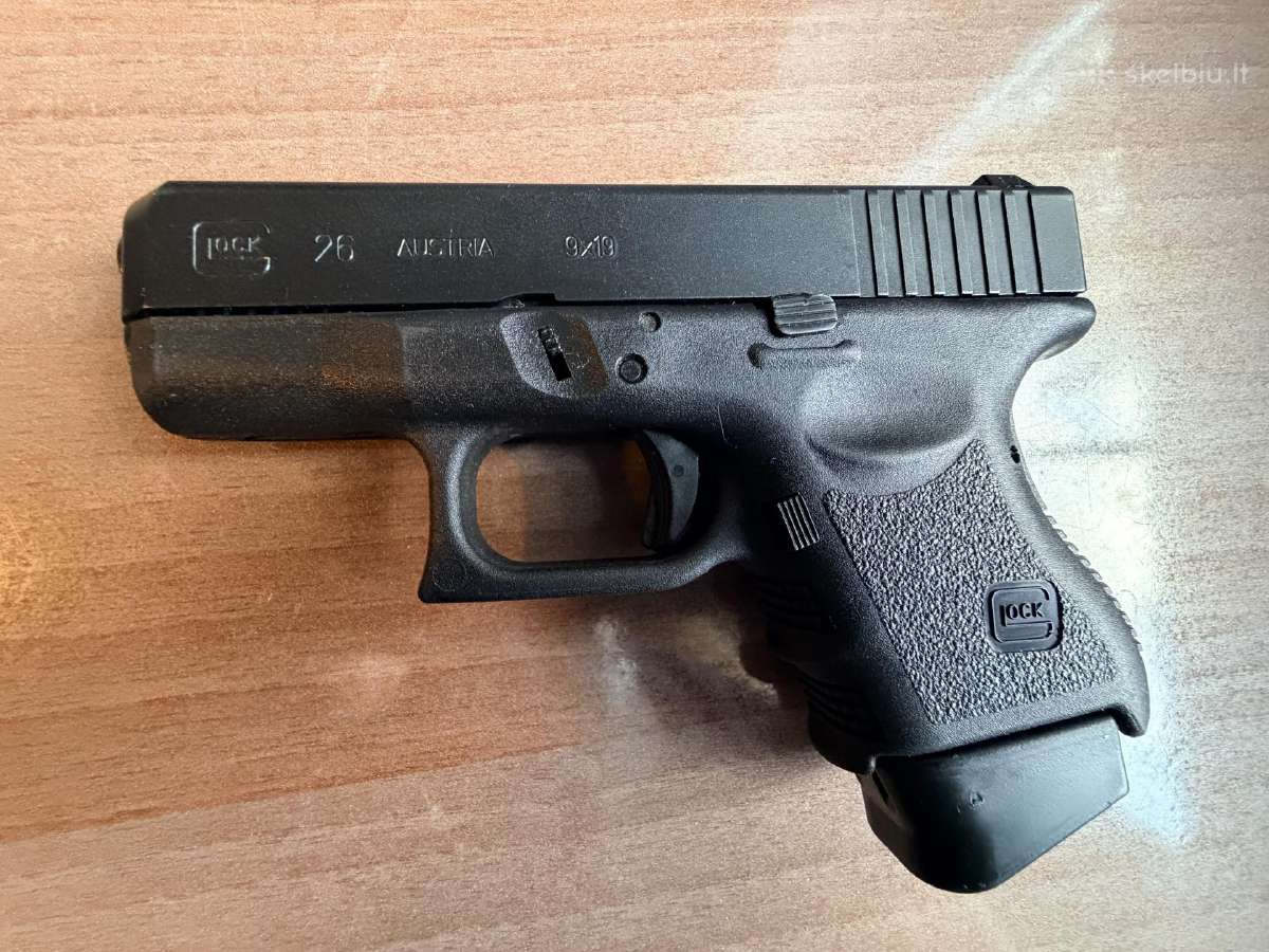 Glock 26, cal. 9x19 - nuotraukos Nr. 2