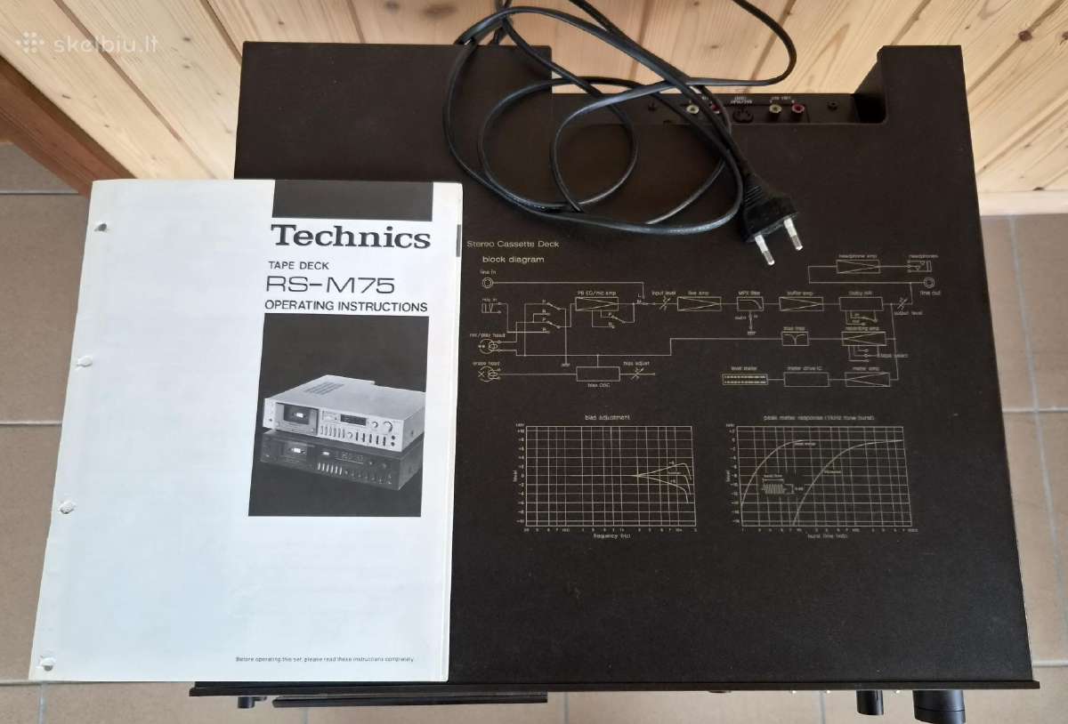 Technics Tape Deck RS-m75 - nuotraukos Nr. 2