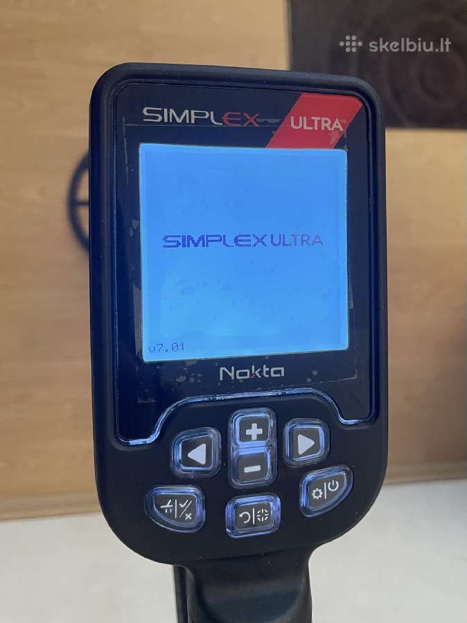 Metalo ieškiklis Nokta Simplex Ultra - nuotraukos Nr. 5
