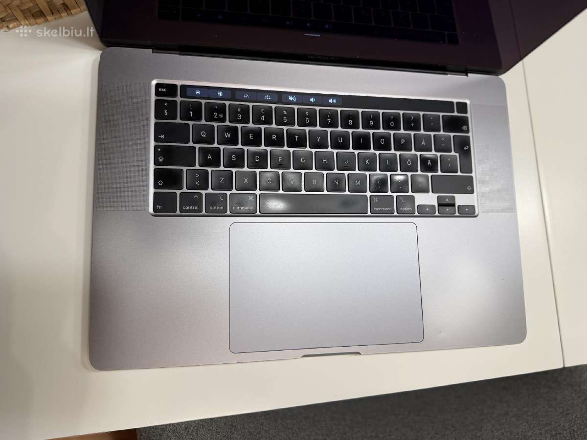 MacBook Pro 16 2019 i9 / 16gb / 1tb SSD - nuotraukos Nr. 3