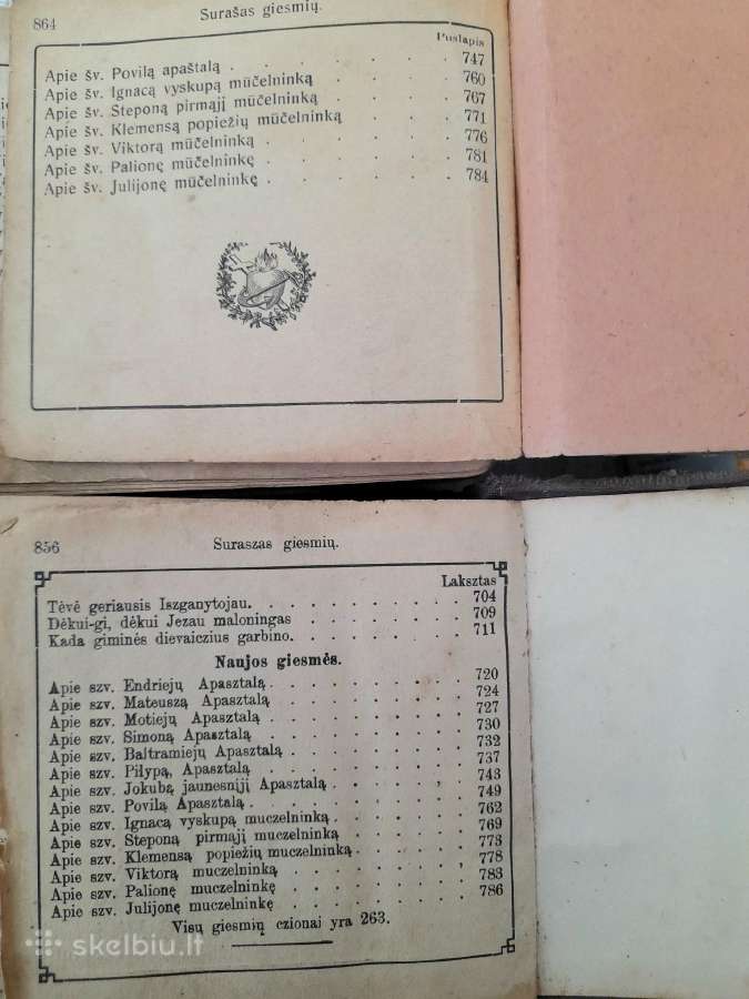 Kantička, Giesmių knyga 1905m - nuotraukos Nr. 8
