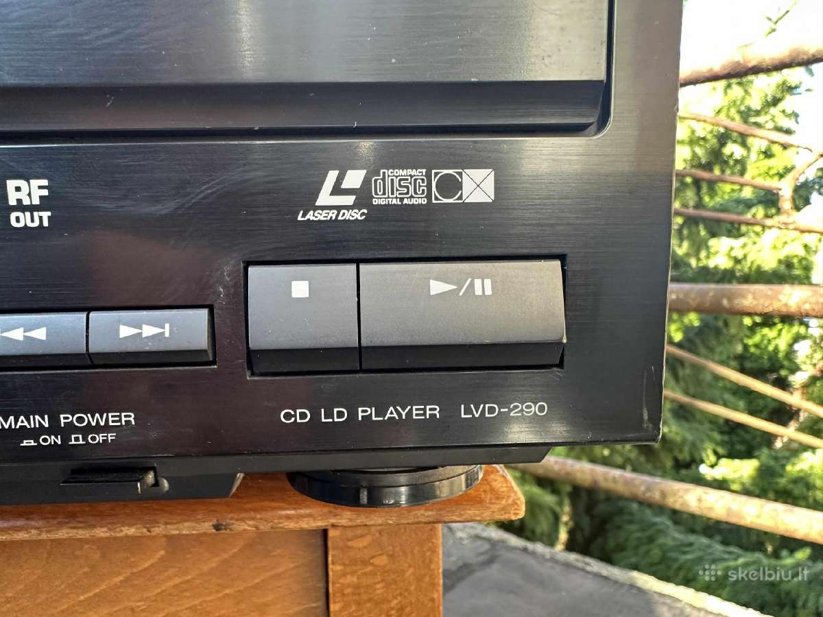 Vintažinis Kenwood Lvd-290 CD / Laserdisc grotuvas - nuotraukos Nr. 5