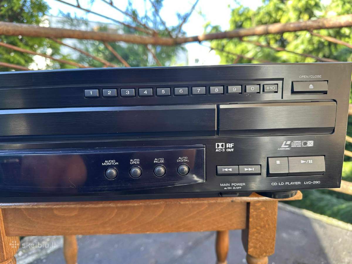 Vintažinis Kenwood Lvd-290 CD / Laserdisc grotuvas - nuotraukos Nr. 4