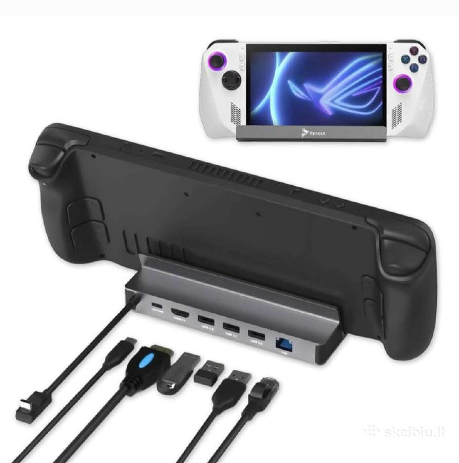 Steam Deck Oled 1tb+reagle 6-in-1 stotelė - nuotraukos Nr. 4