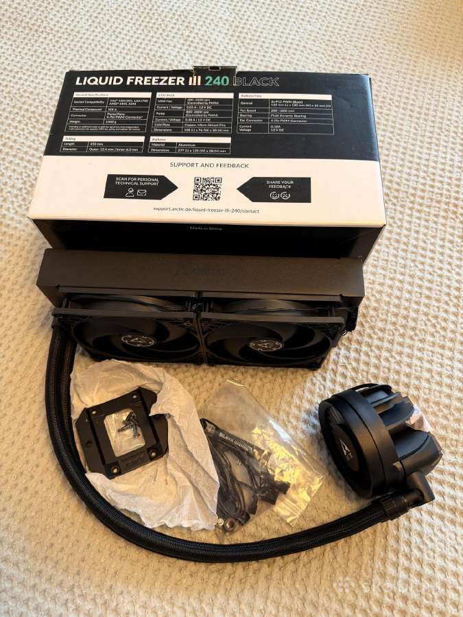 Liquid Freezer III 240 (su garantija) - nuotraukos Nr. 5