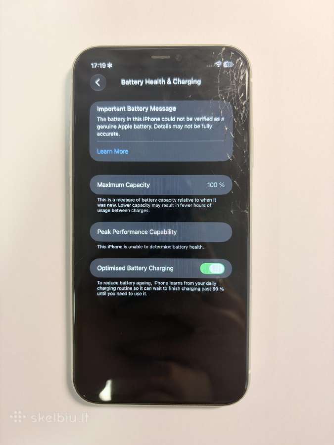 iPhone 11 128gb 100% Baterija - nuotraukos Nr. 3