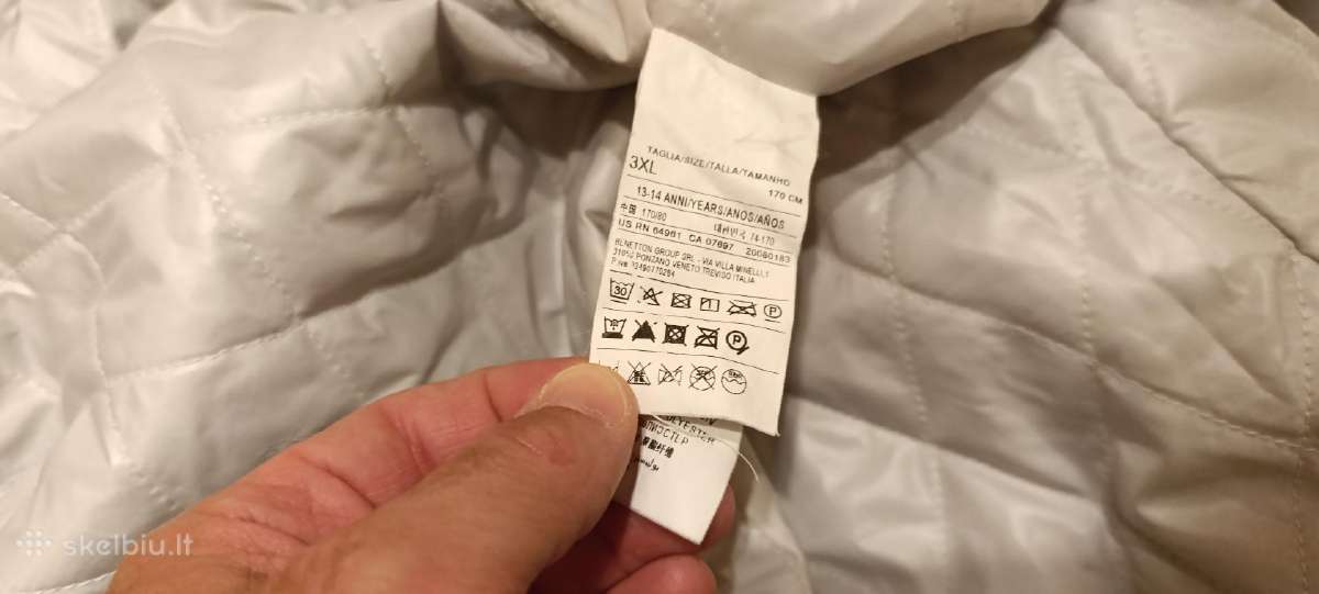 Benetton vaikiška striukė 12-13 metų - nuotraukos Nr. 8