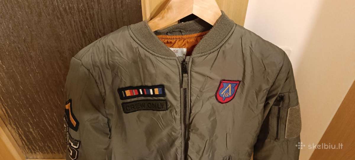 Zara berniukiška bomber striukė 12-13 metų - nuotraukos Nr. 3