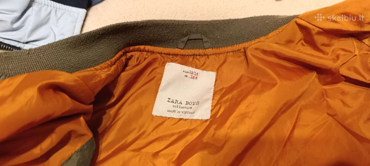 Zara berniukiška bomber striukė 12-13 metų - nuotraukos Nr. 7