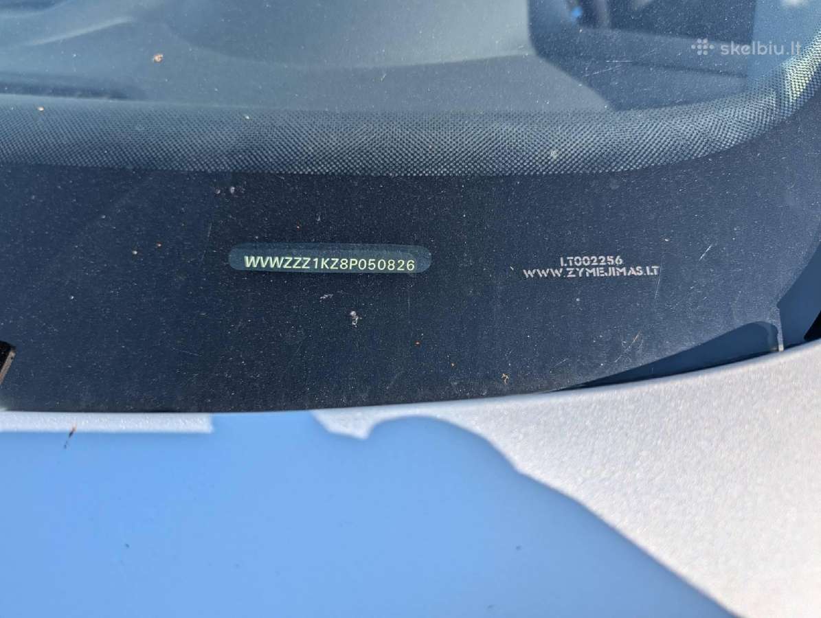 Volkswagen Golf 5 - nuotraukos Nr. 6