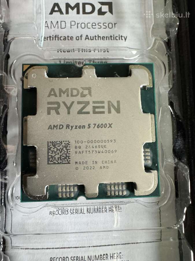 Amd Ryzen 5 7600x - nuotraukos Nr. 2