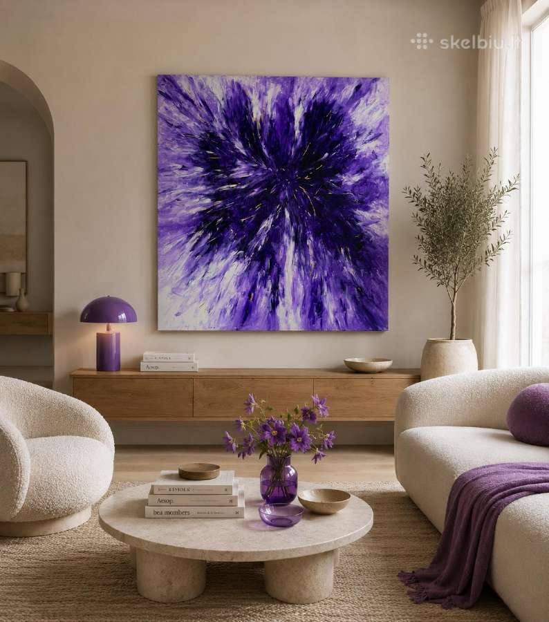 Didelis originalus paveikslas 150x170 cm – Portal - nuotraukos Nr. 2
