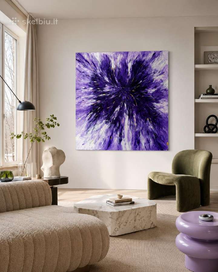 Didelis originalus paveikslas 150x170 cm – Portal - nuotraukos Nr. 6