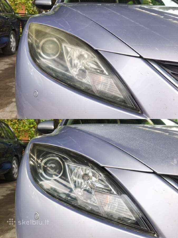 Automobilio žibintų poliravimas - nuotraukos Nr. 5