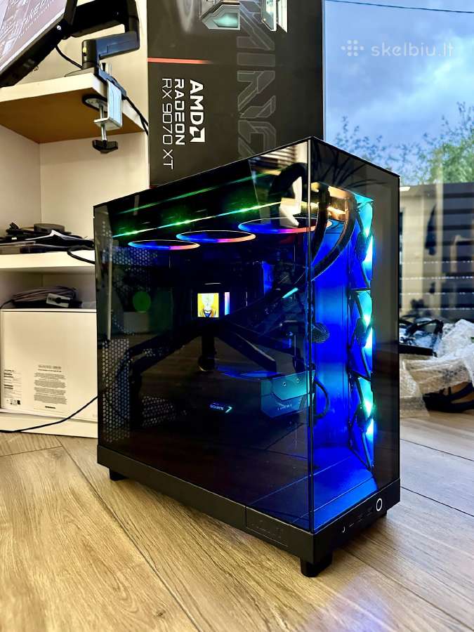Ryzen 7 9800x3d, 32gb, 2tb SSD, rx 9070 16gb - nuotraukos Nr. 2