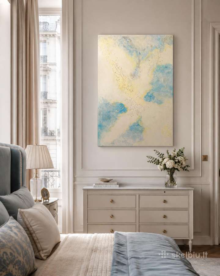 Originalus paveikslas 80x120 cm su kristalais - nuotraukos Nr. 7