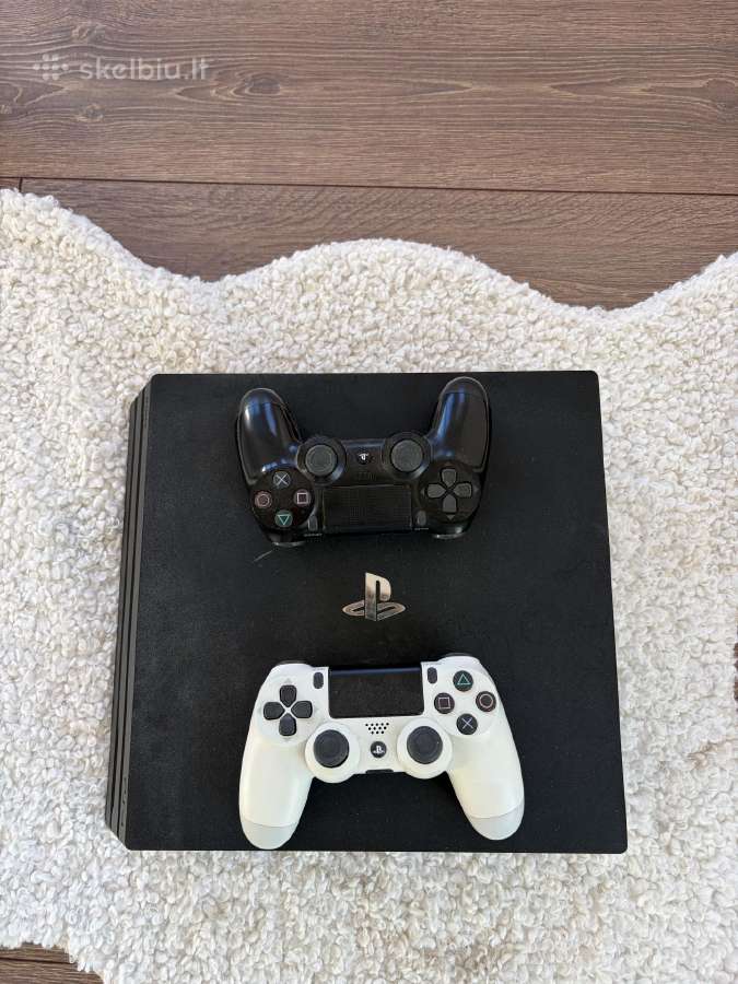 Playstation 4 Pro (Ps4 Pro) konsolė + 2 pulteliai - nuotraukos Nr. 2