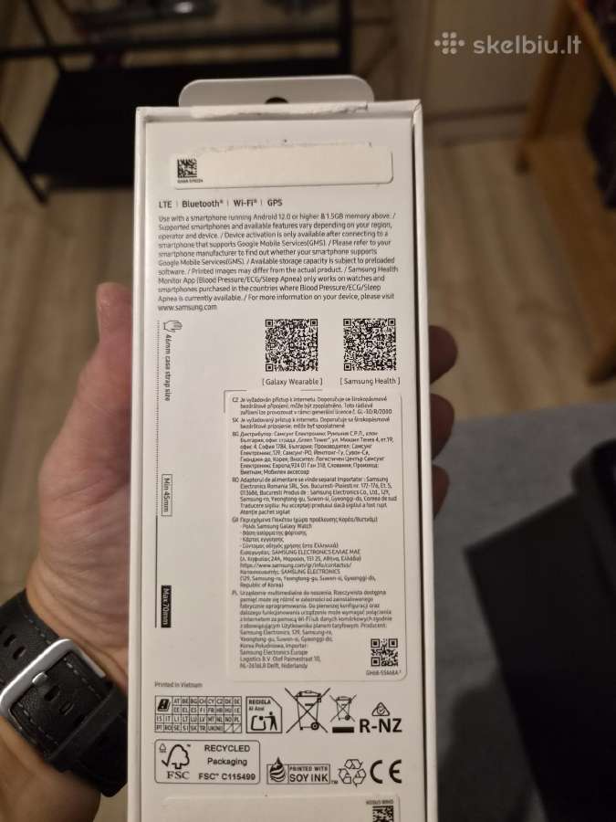 Parduodu Galaxy Watch 8 classic - nuotraukos Nr. 5