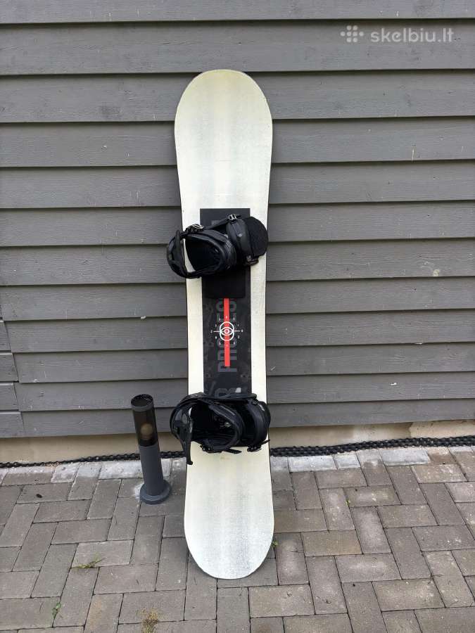 Burton 160cm su apkaustais - nuotraukos Nr. 2