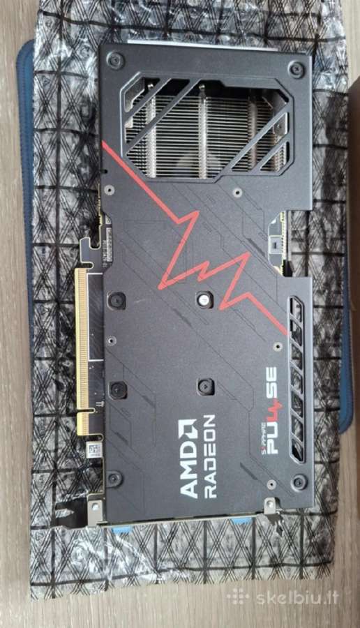 Rx 9060xt 16gb Sapphire Pulse - nuotraukos Nr. 3