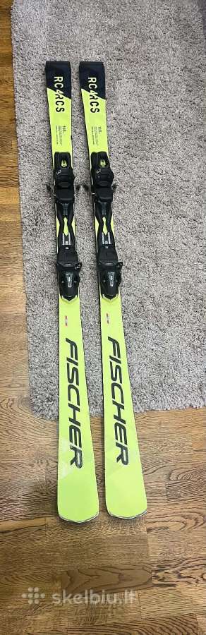 Kalnų slidės Fischer Rc4cs 165 cm R14,5 - nuotraukos Nr. 2