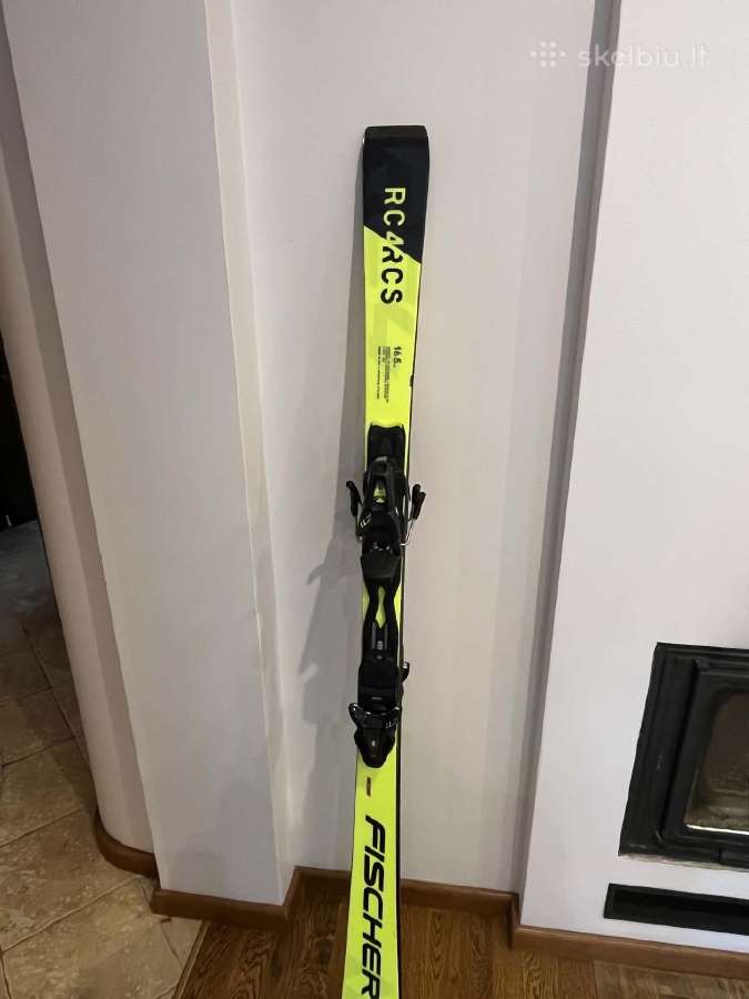 Kalnų slidės Fischer Rc4cs 165 cm R14,5 - nuotraukos Nr. 3