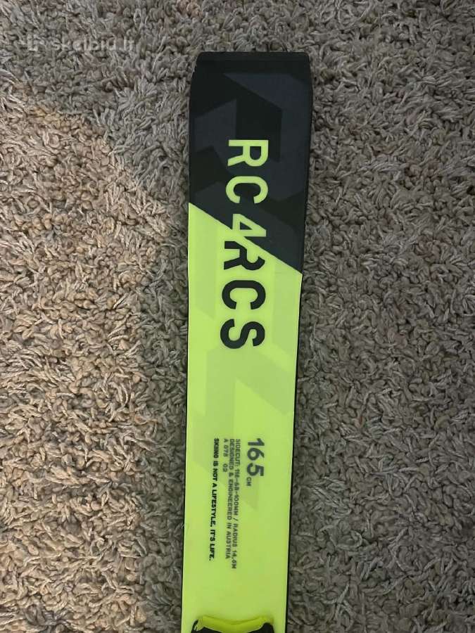 Kalnų slidės Fischer Rc4cs 165 cm R14,5 - nuotraukos Nr. 5