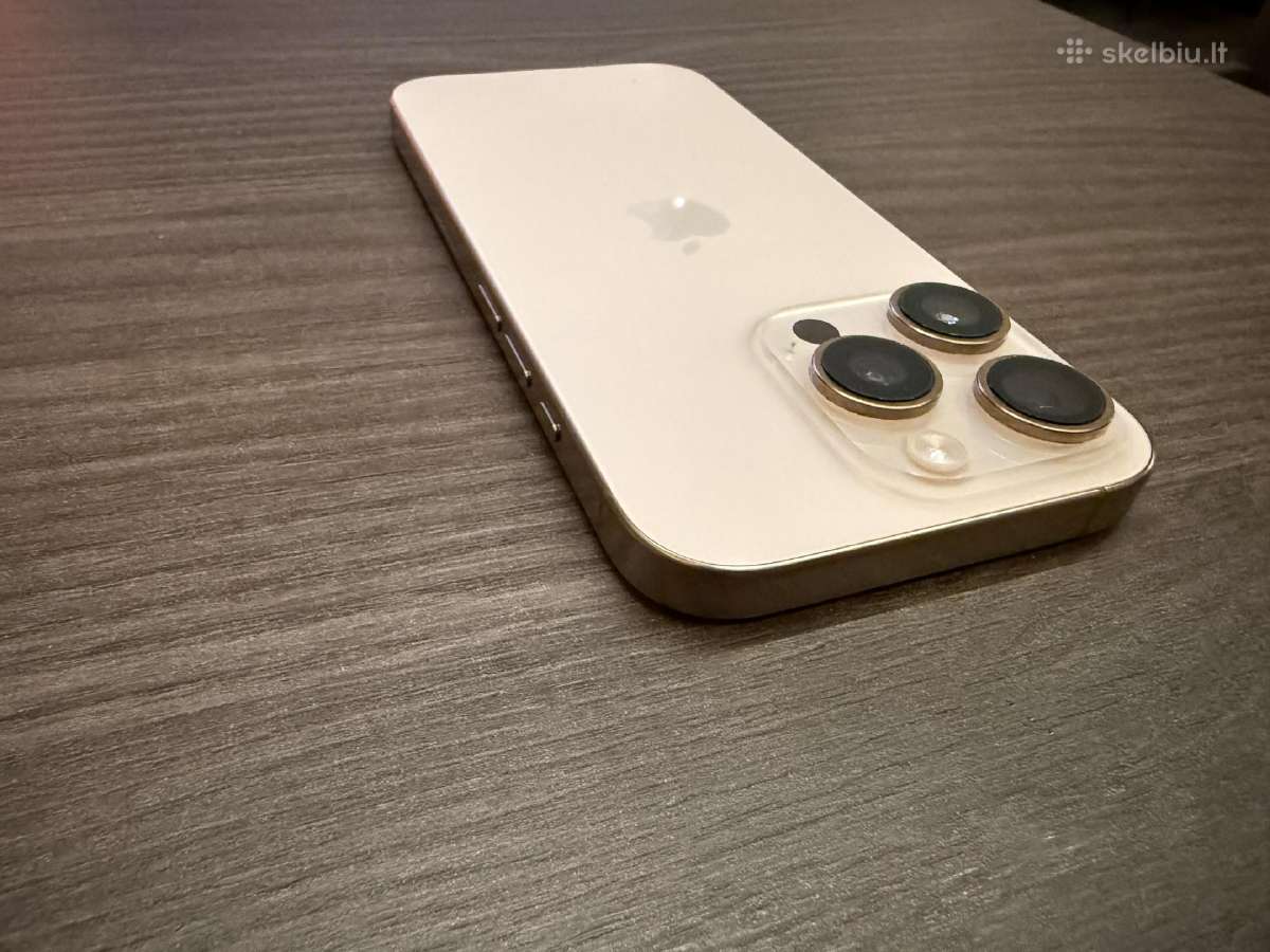 Apple iPhone 16 Pro Desert Titanium 256 GB - nuotraukos Nr. 3