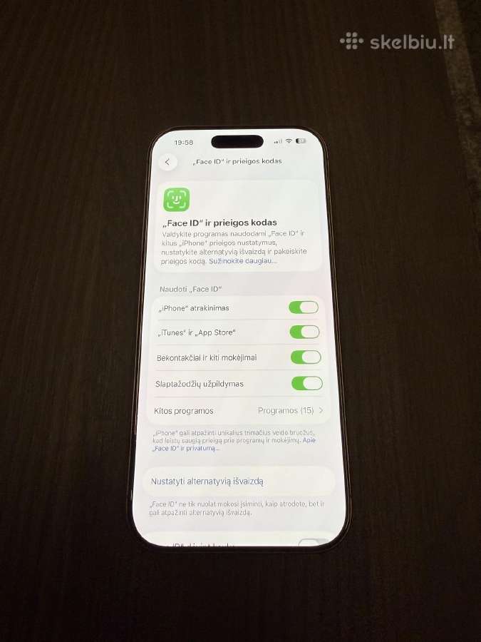 Apple iPhone 16 Pro Desert Titanium 256 GB - nuotraukos Nr. 6