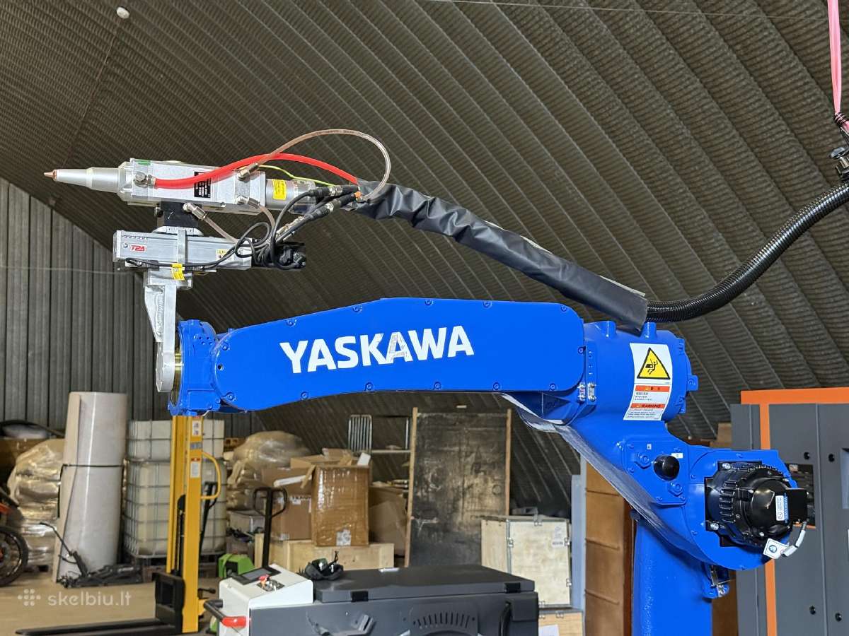 Robotizuota 3D lazerinio pjovimo sistema Yaskawa - nuotraukos Nr. 2