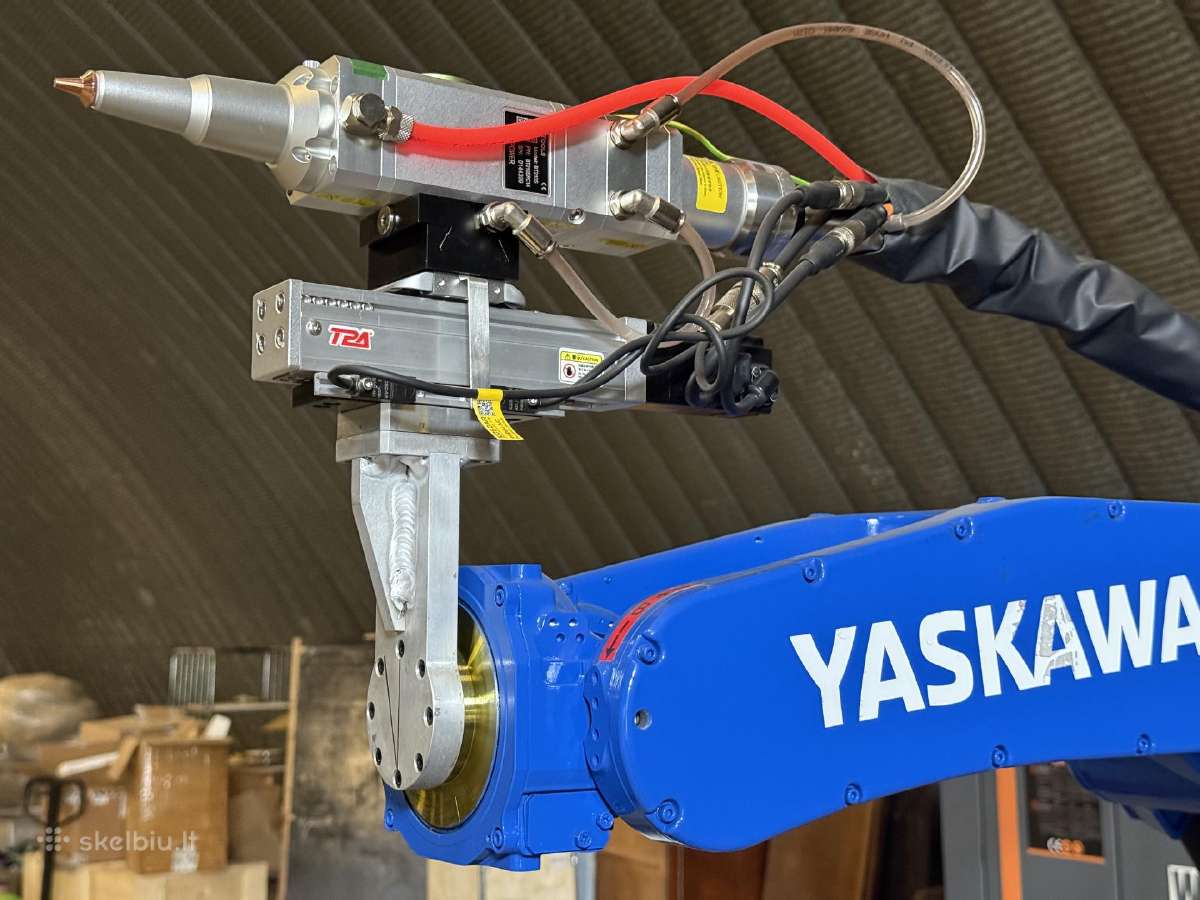 Robotizuota 3D lazerinio pjovimo sistema Yaskawa - nuotraukos Nr. 5