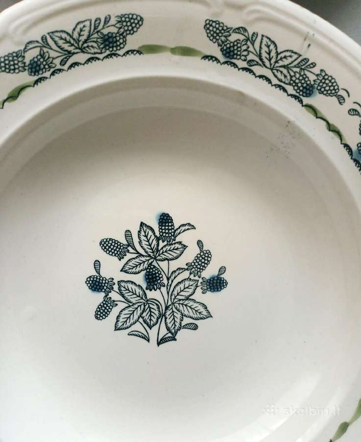 Lėkštės, 24cm, 2vnt. gilesnė ir plokščia, Zik - nuotraukos Nr. 3
