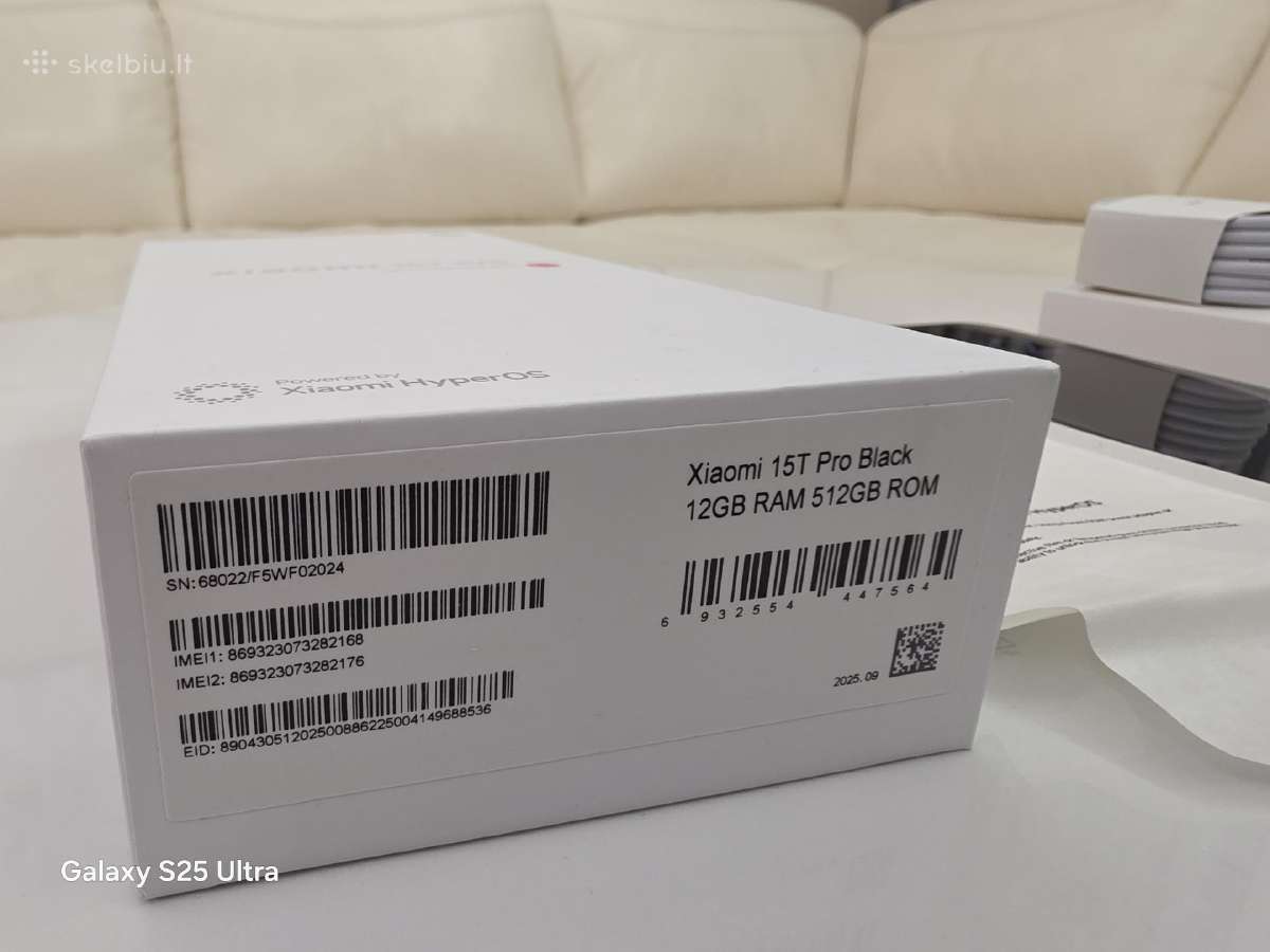 Xiaomi 15t pro 512gb atminties - nuotraukos Nr. 16