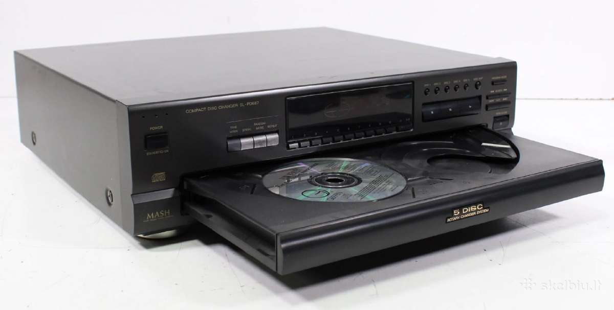 Technics SL-pd687 (5 diskų grotuvas) - nuotraukos Nr. 3