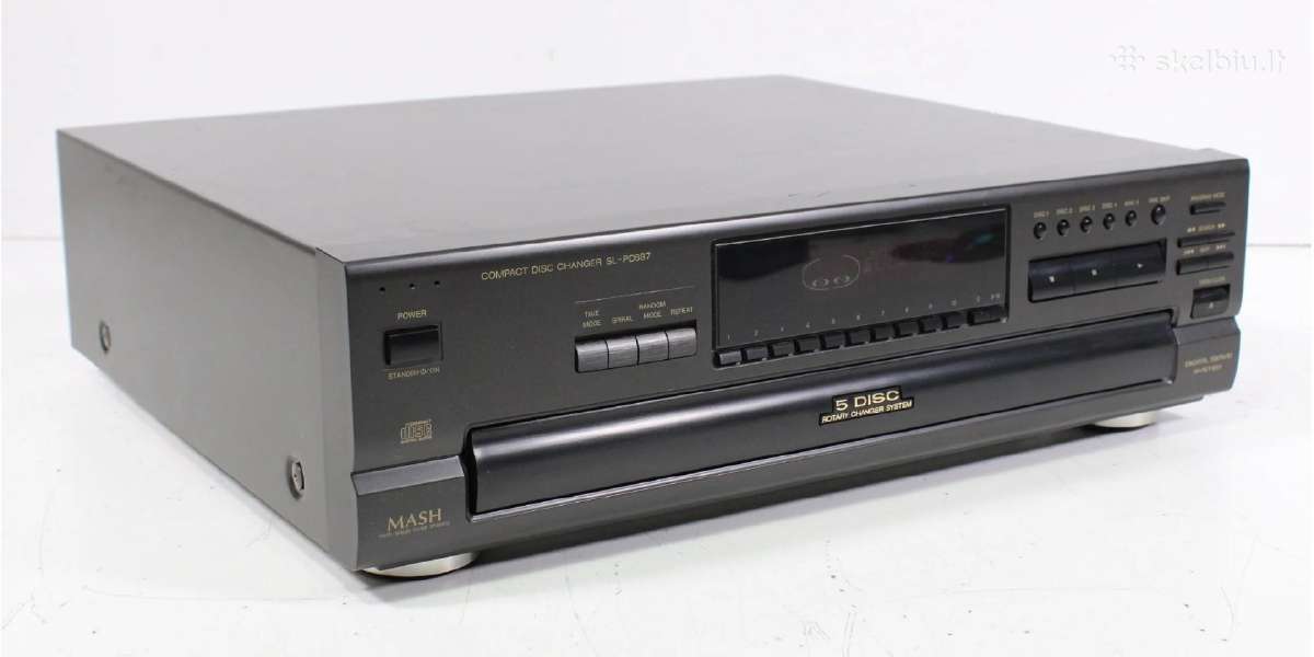 Technics SL-pd687 (5 diskų grotuvas) - nuotraukos Nr. 2
