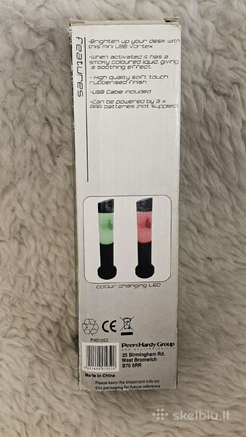 Usb dūminio sūkurio lempa, stalo dekoracija - nuotraukos Nr. 3
