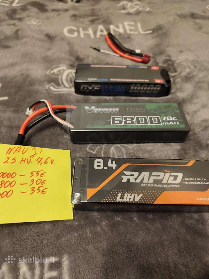 RC dalys Lipo akumai - nuotraukos Nr. 4