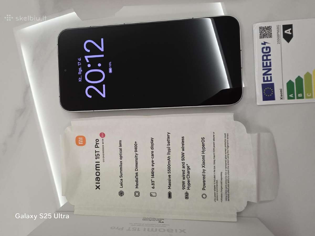 Xiaomi 15t pro 512gb atminties - nuotraukos Nr. 6
